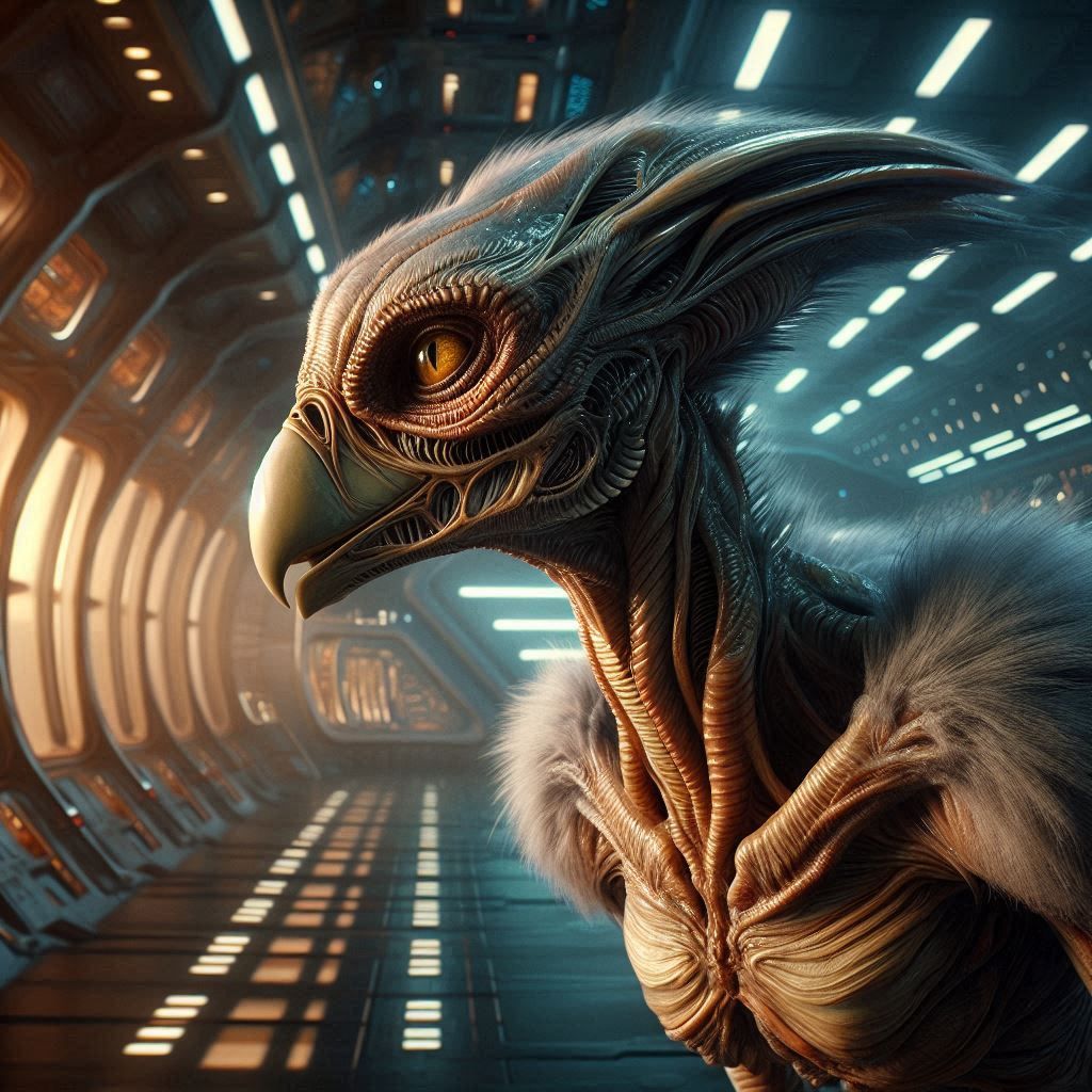 Extraterrestrial alien creature