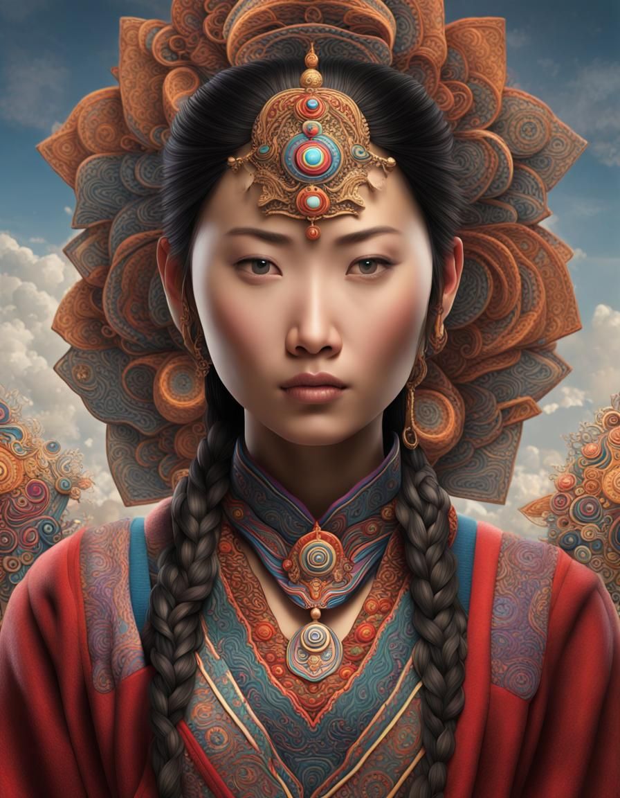 "Tulku" female from Tibet.