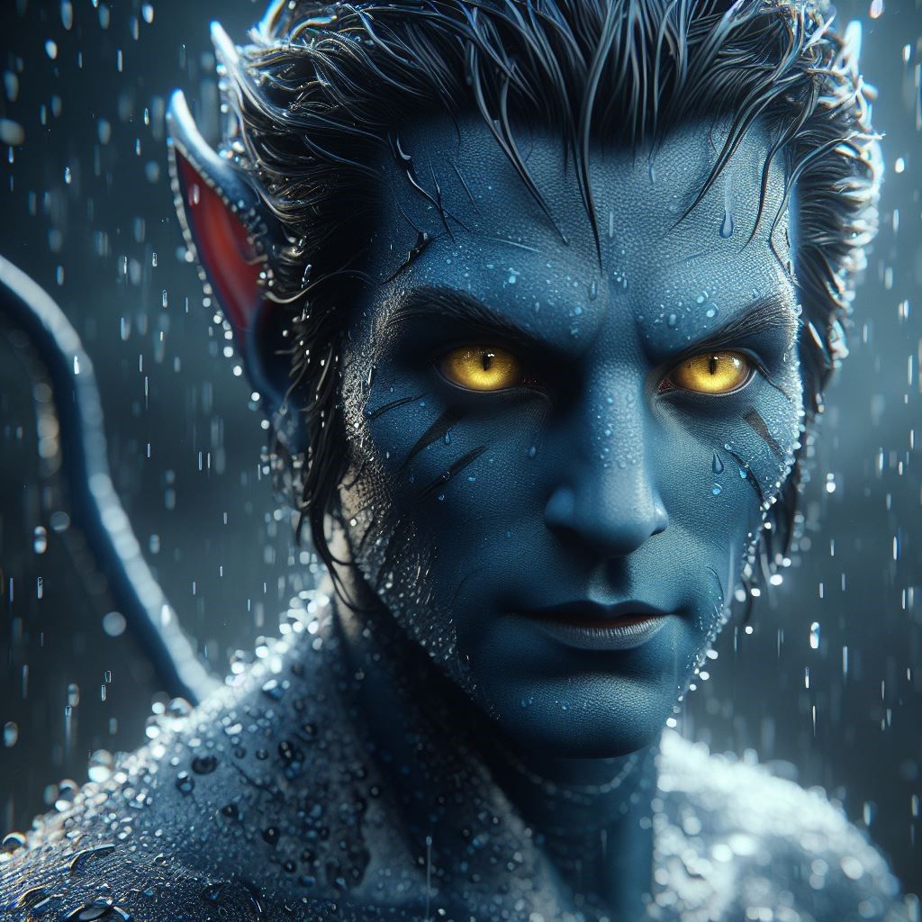 Nightcrawler in the rain