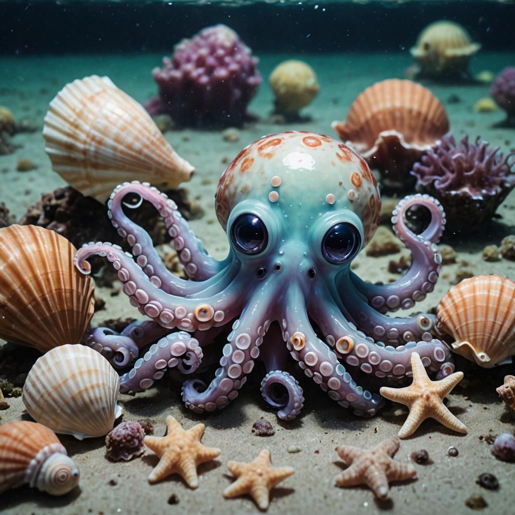 Tiny sea dweller   by @Persie