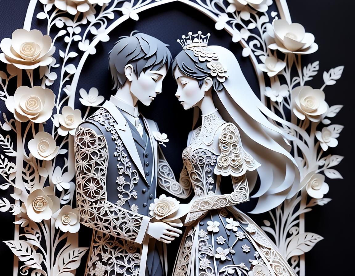 Kirigami Wedding