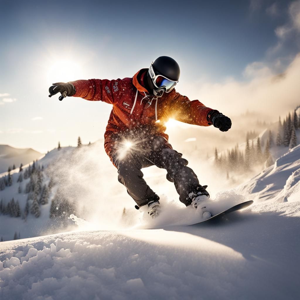 snowboarder  by @sasha