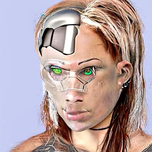 female cyborg 7