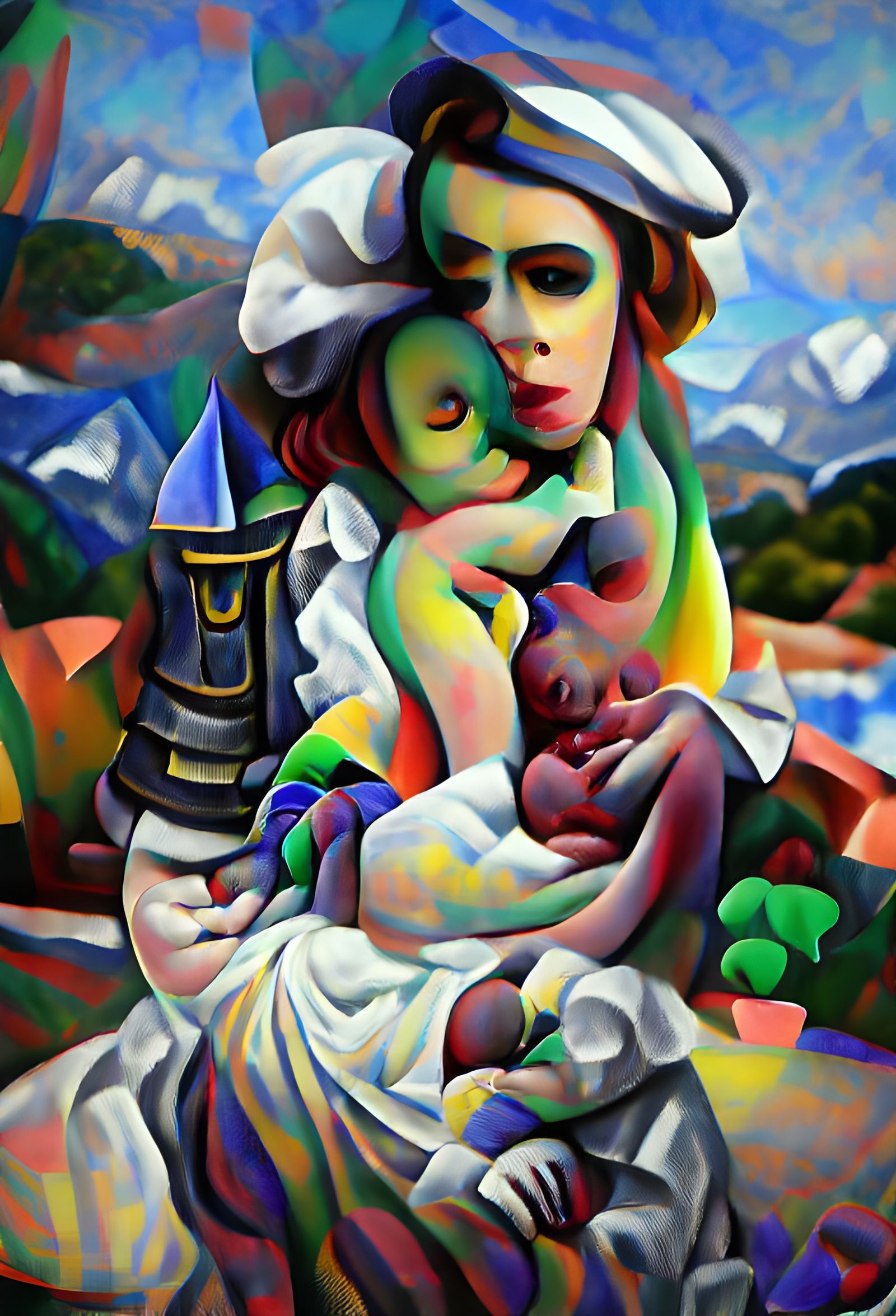 Mother and child II