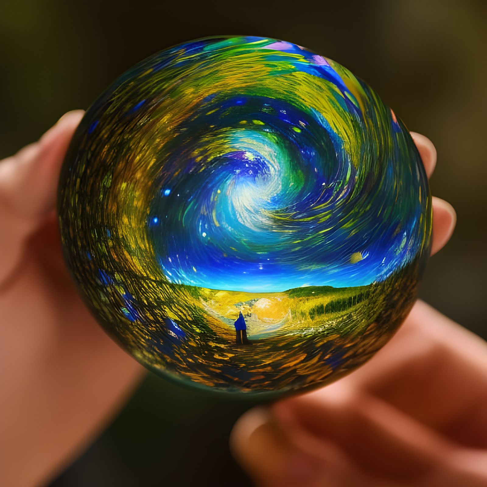 Starry Night Crystal  by @Joelyne 