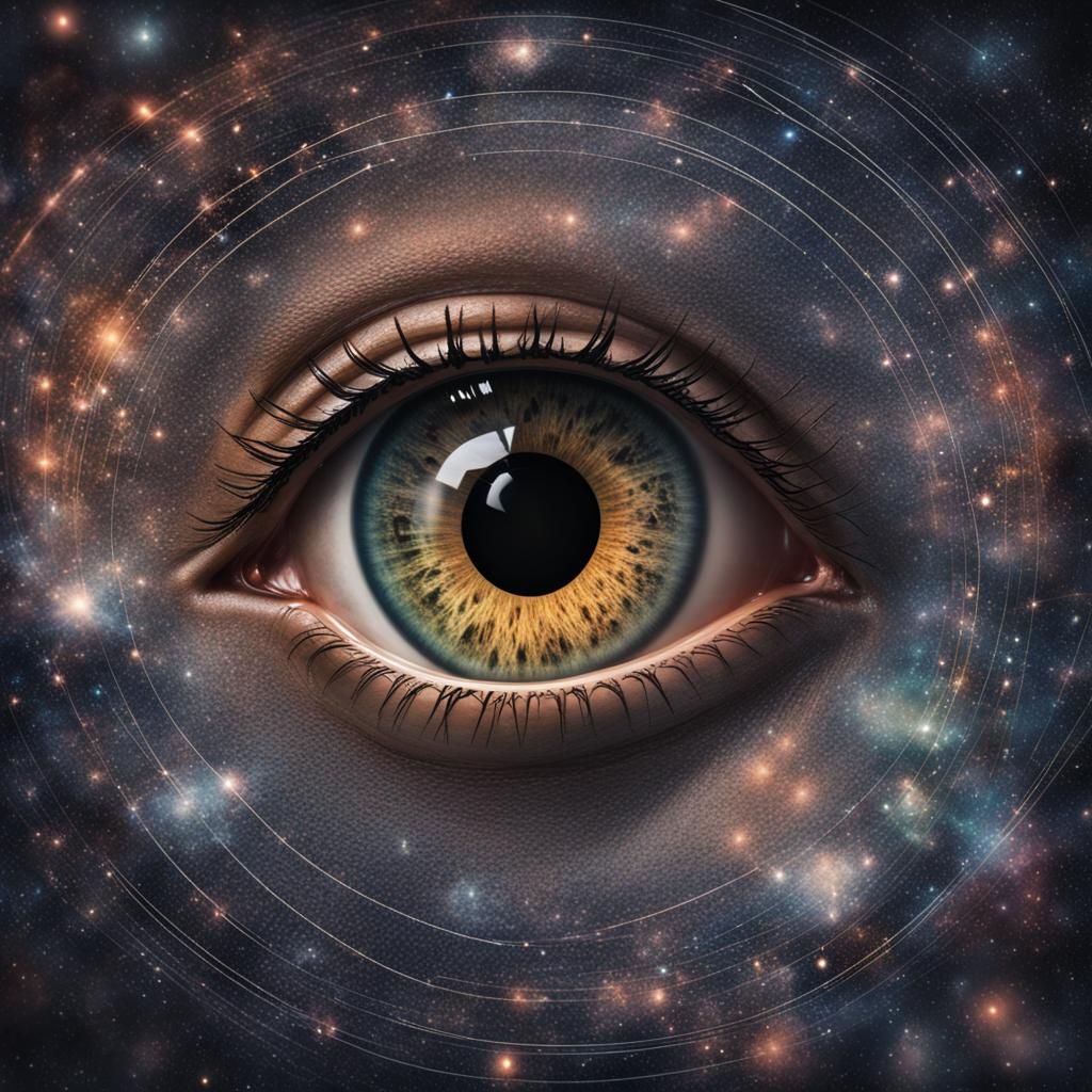 The eye of the universe - AI Generated Artwork - NightCafe Creator