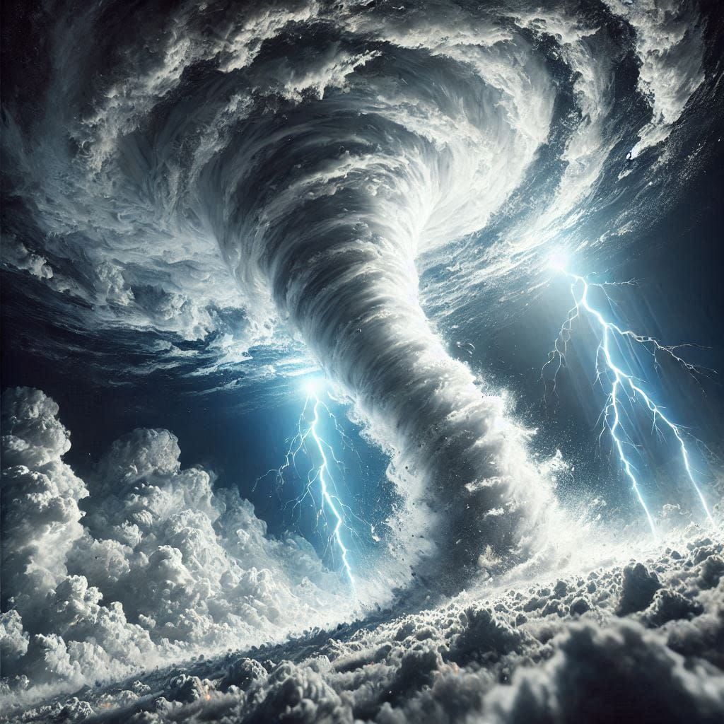 Cloud tornado