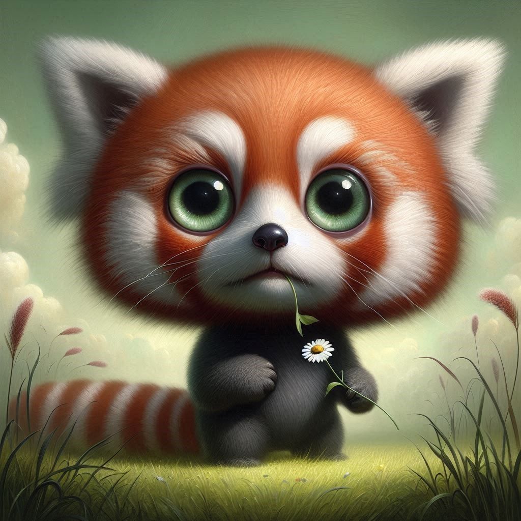 Little red panda