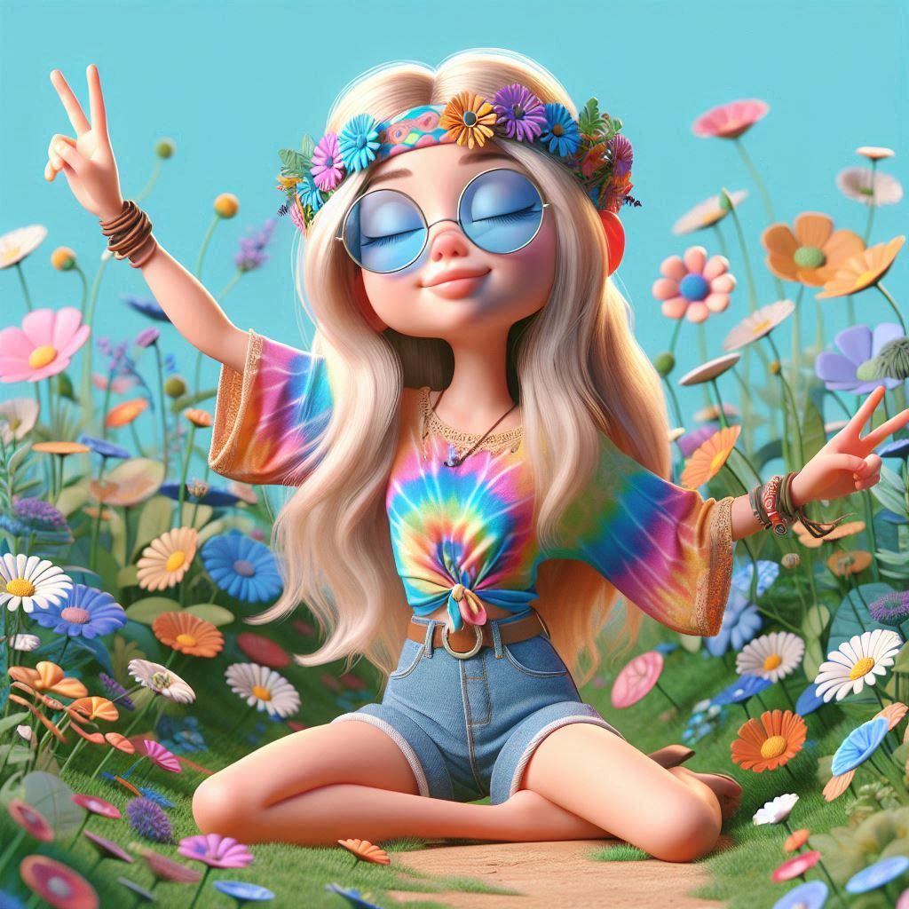 whimsical hippie II.