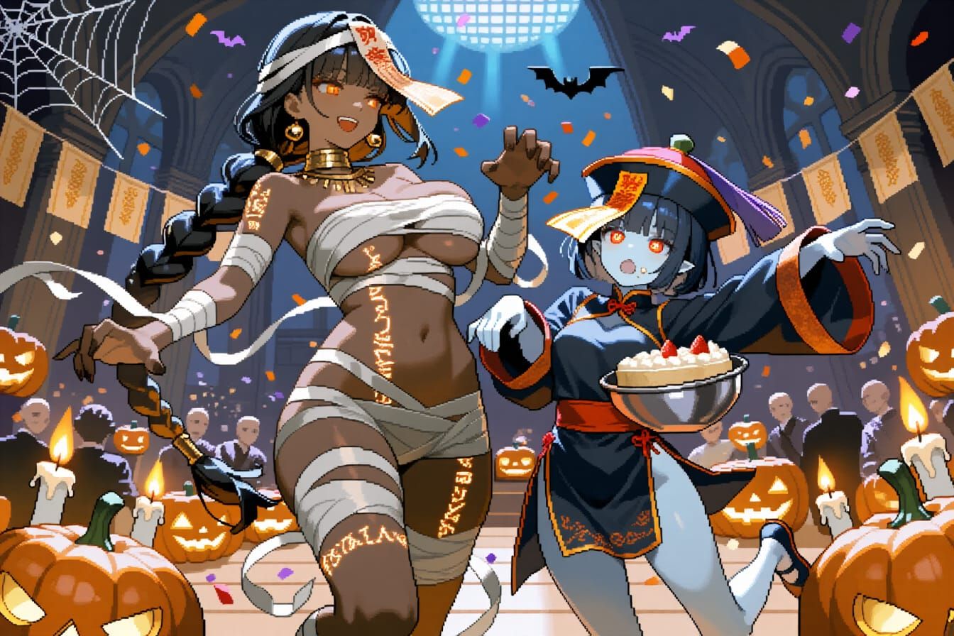 Nefyra and Xun-Mei on Prom Night