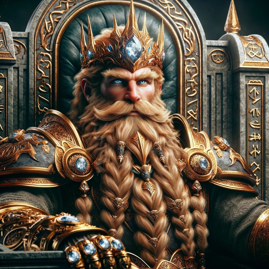 King Thandus Goldenarmor