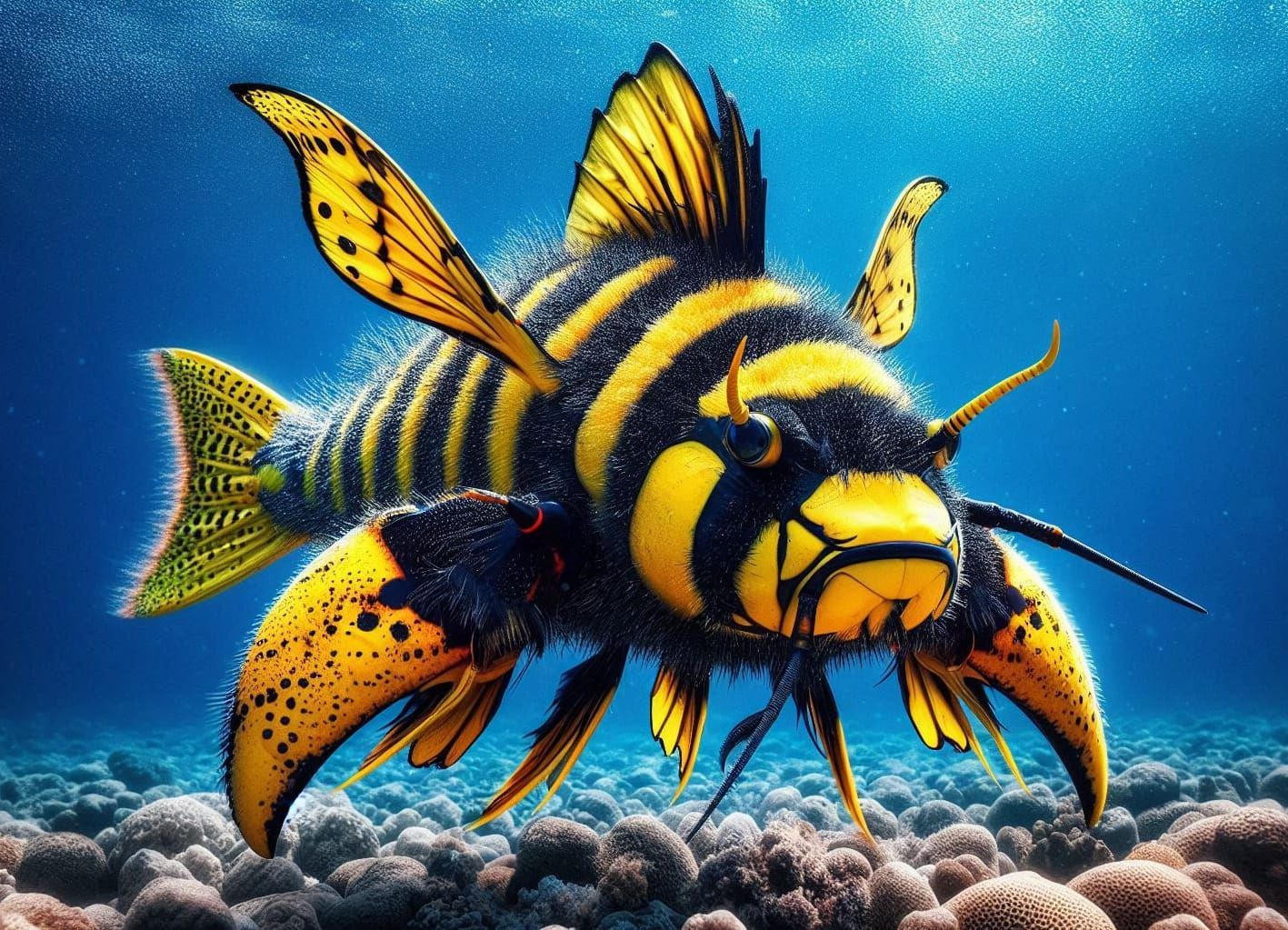 LobsterMarlinBumblebee 2: The Six Fuzzybois!