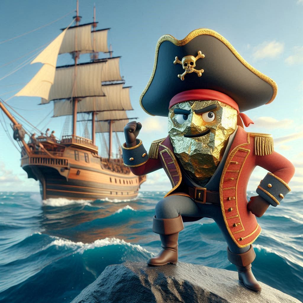 My name is Gold, Pyrite Captain Fools Gold