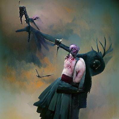 "my enemy, may you rest in pieces"