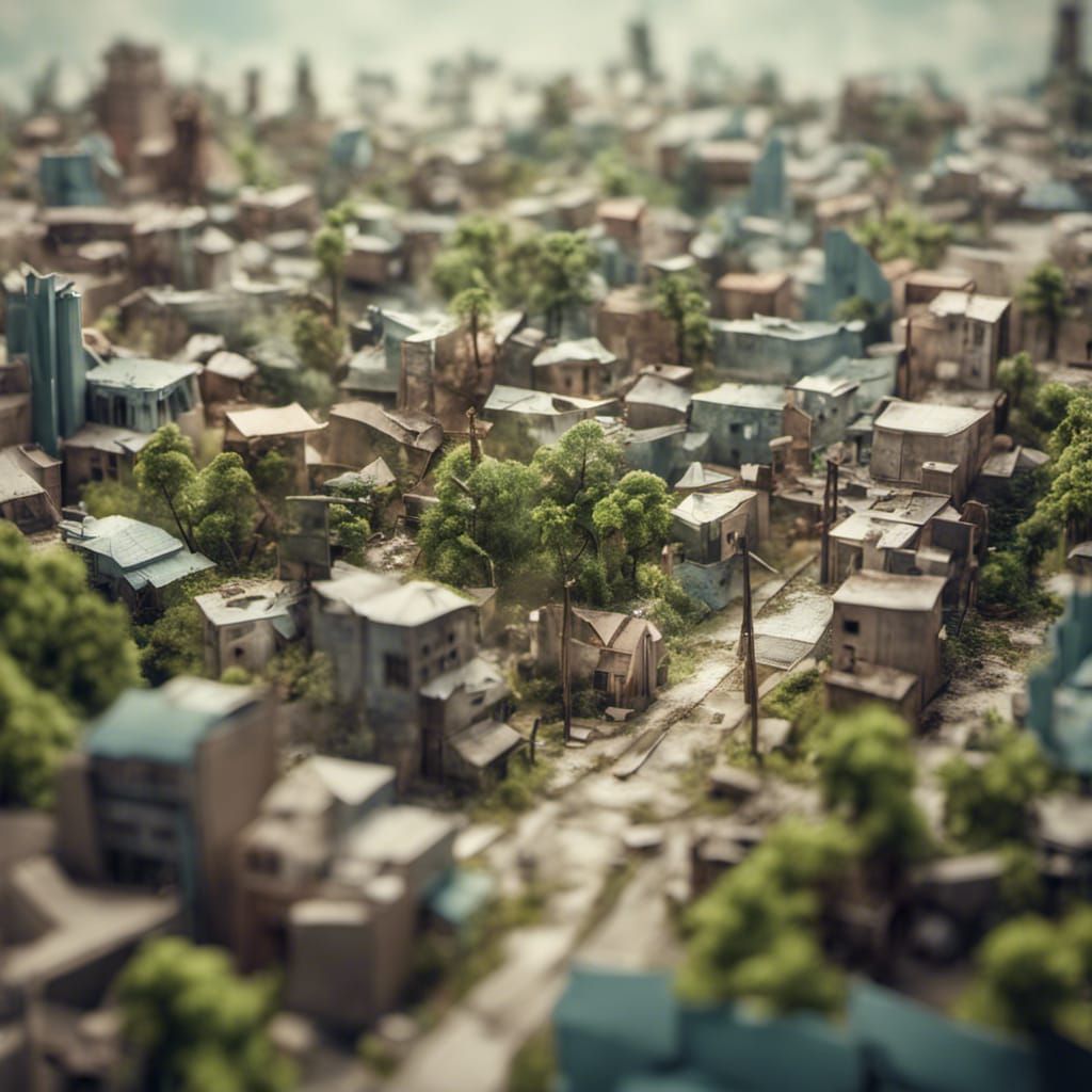 demolished paper city