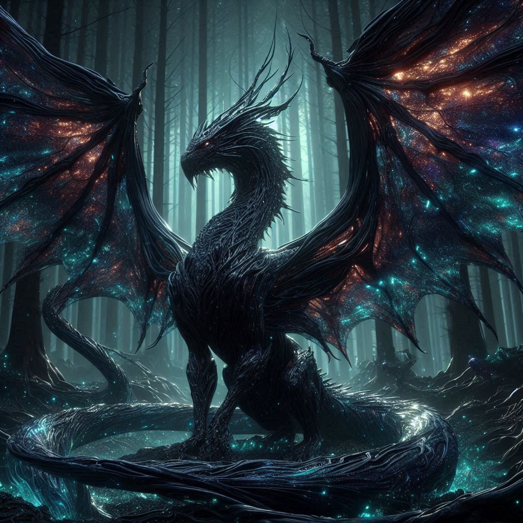 Dark forest dragon
