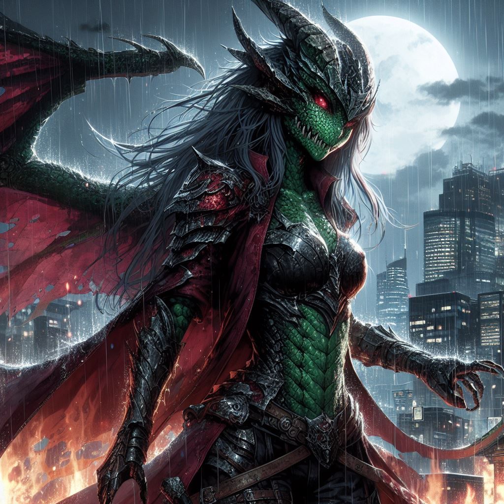 Queen Drakaina (Villain, Earth LD)