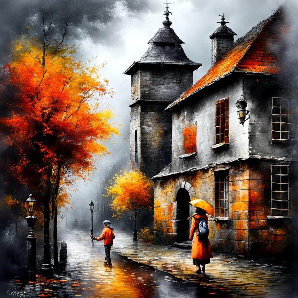 Rainy Monday  by @Noauna