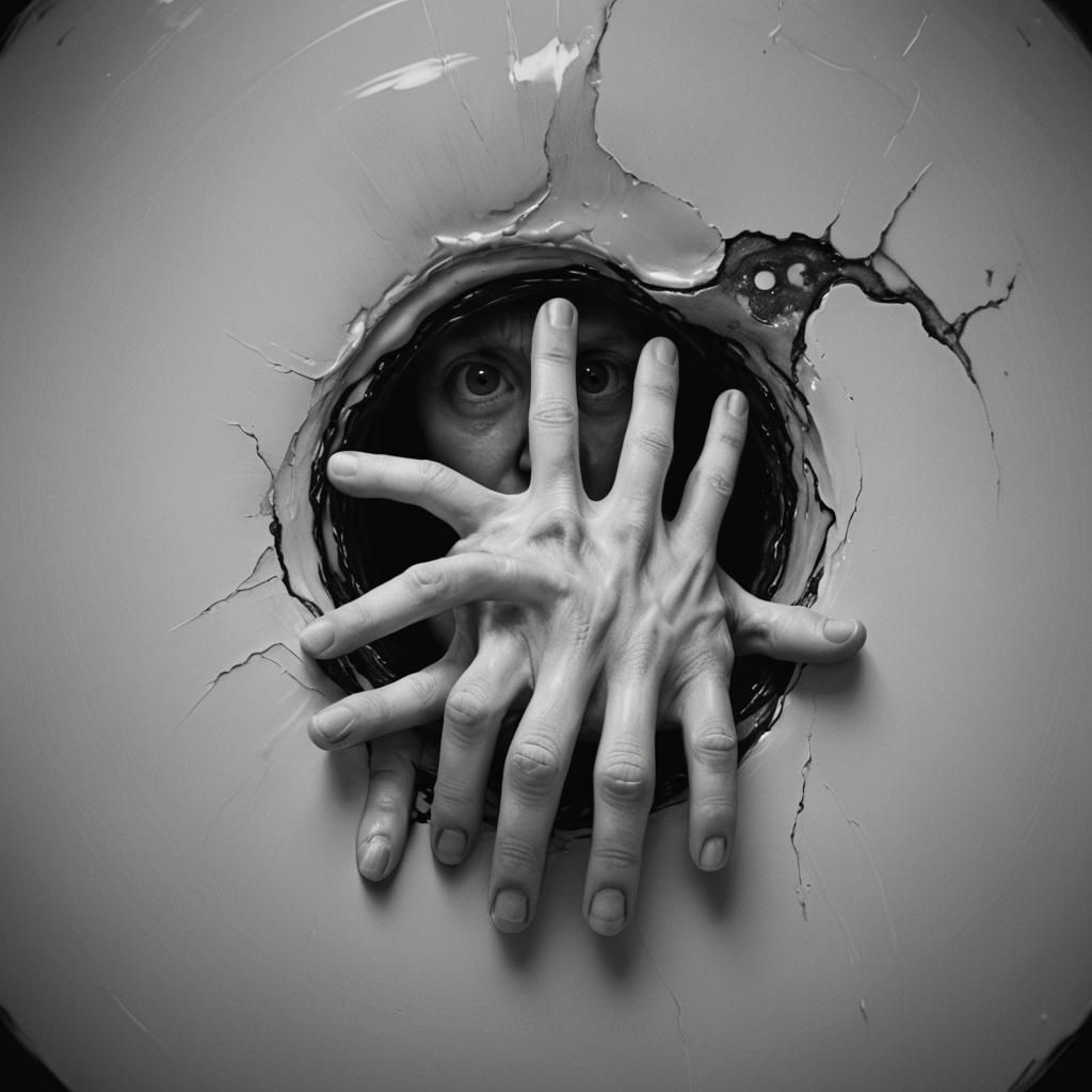 Go into a Black Hole in space, not a wall + why the freaky fingers?  by @Wandering Lucid