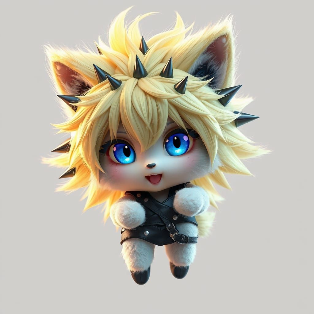 explosive emo furball of energy  by @Arcanis