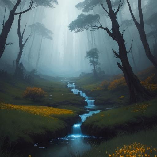 Once upon a time, in a faraway land adorned with lush meadow...