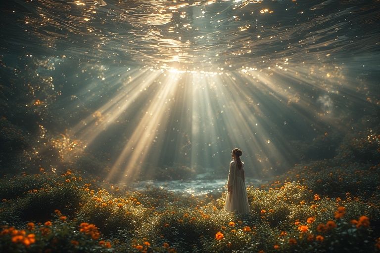 Underwater, uncalapsed