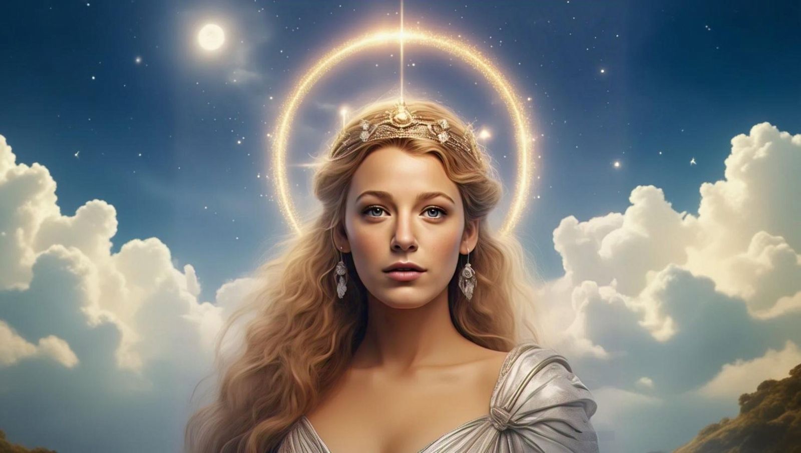 Blake Lively as a Roman Goddess (4)