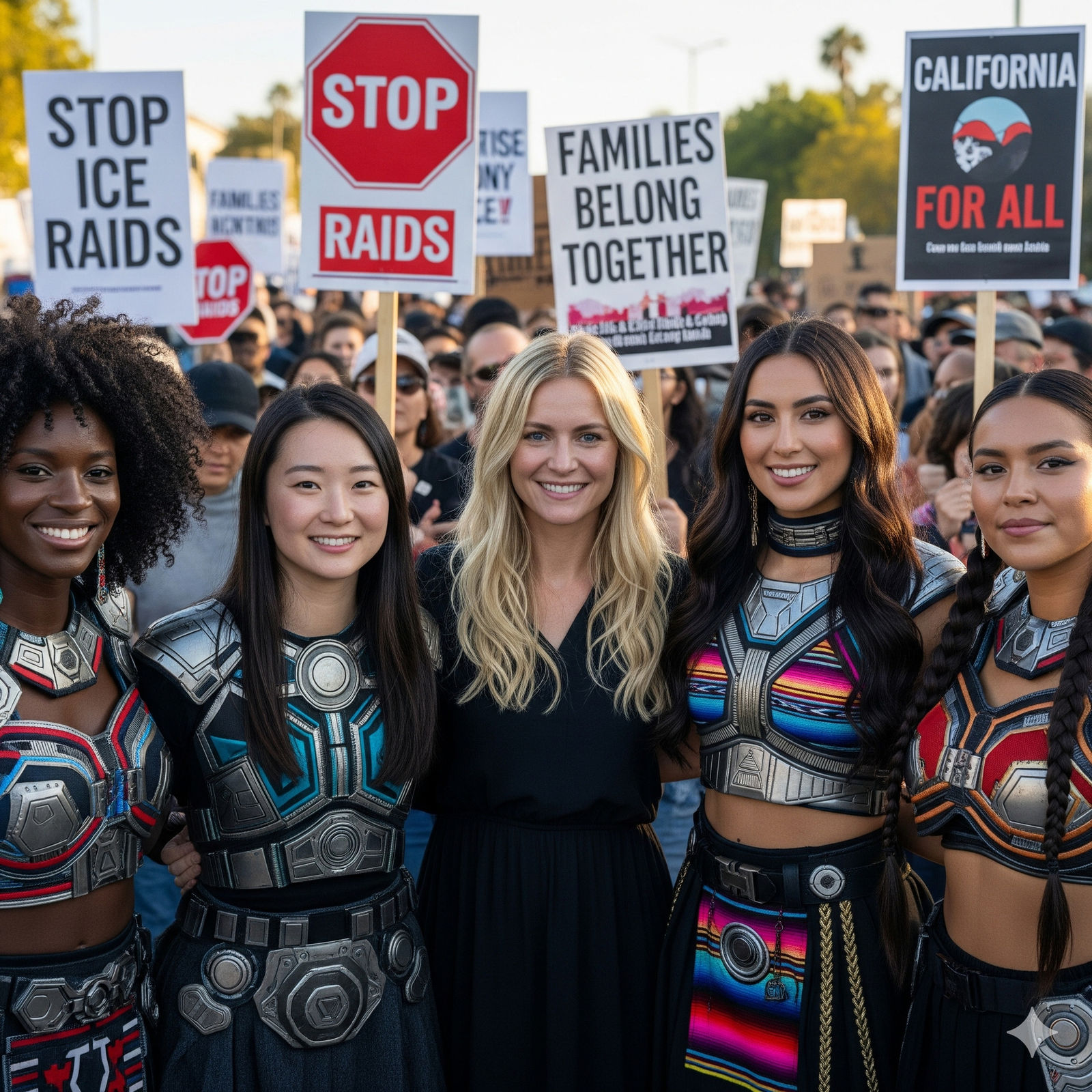 The California I ♥️: Against brutality and inhumanity