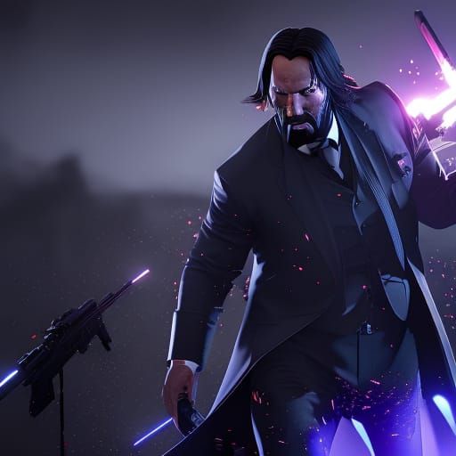 SDXL John wick