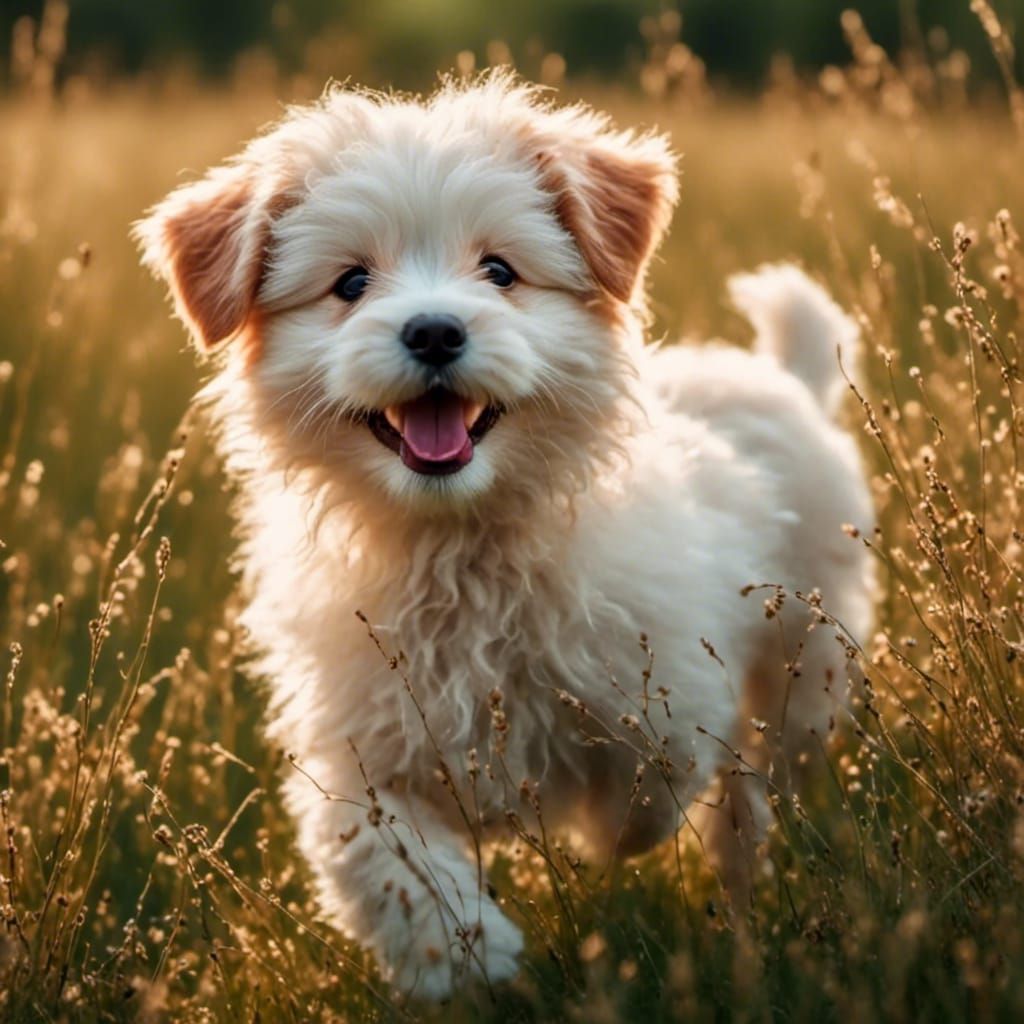  <lora:Cute2:1.0>  cute puppy playing on a meadow