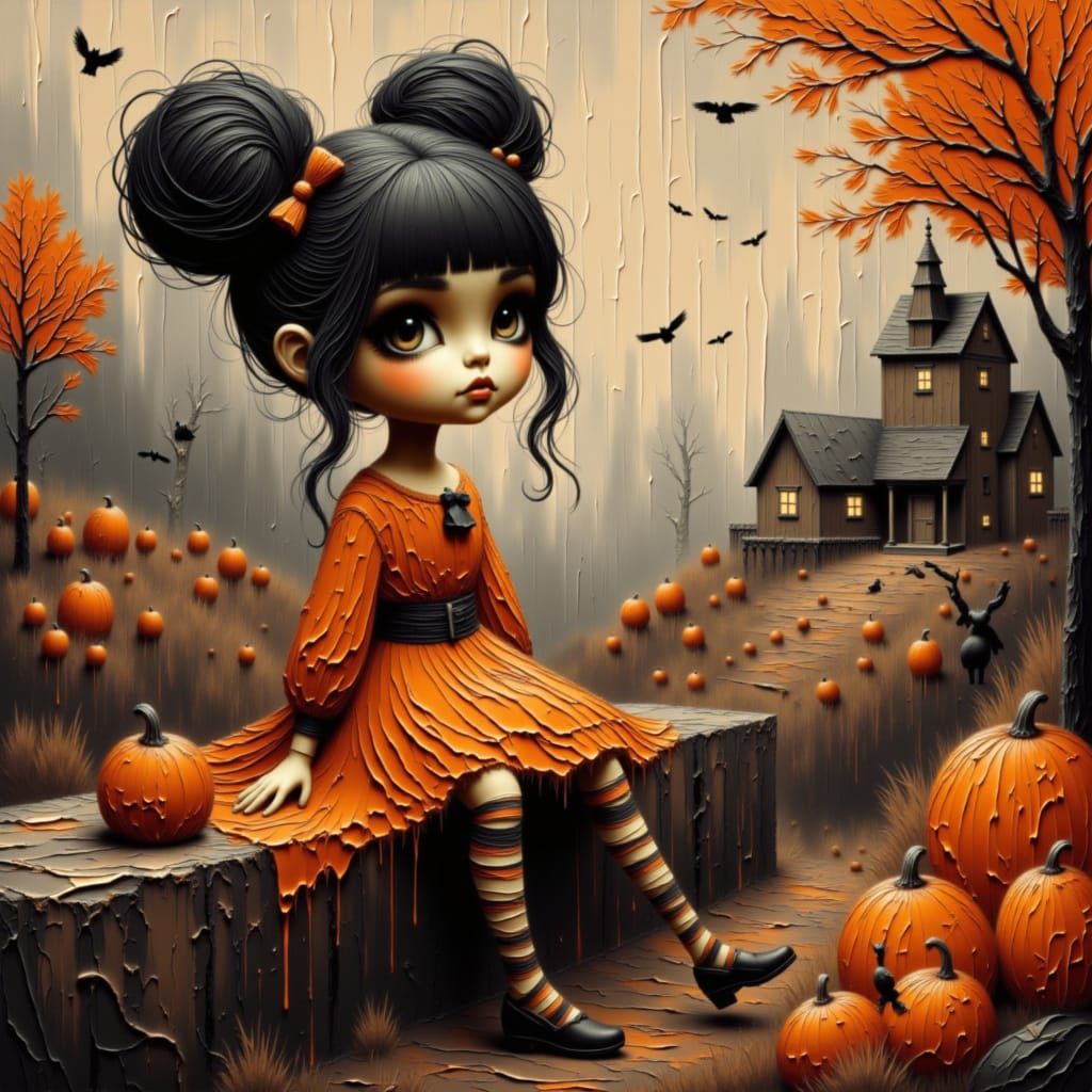 Reflections On Pumpkin  by @AJAlexander