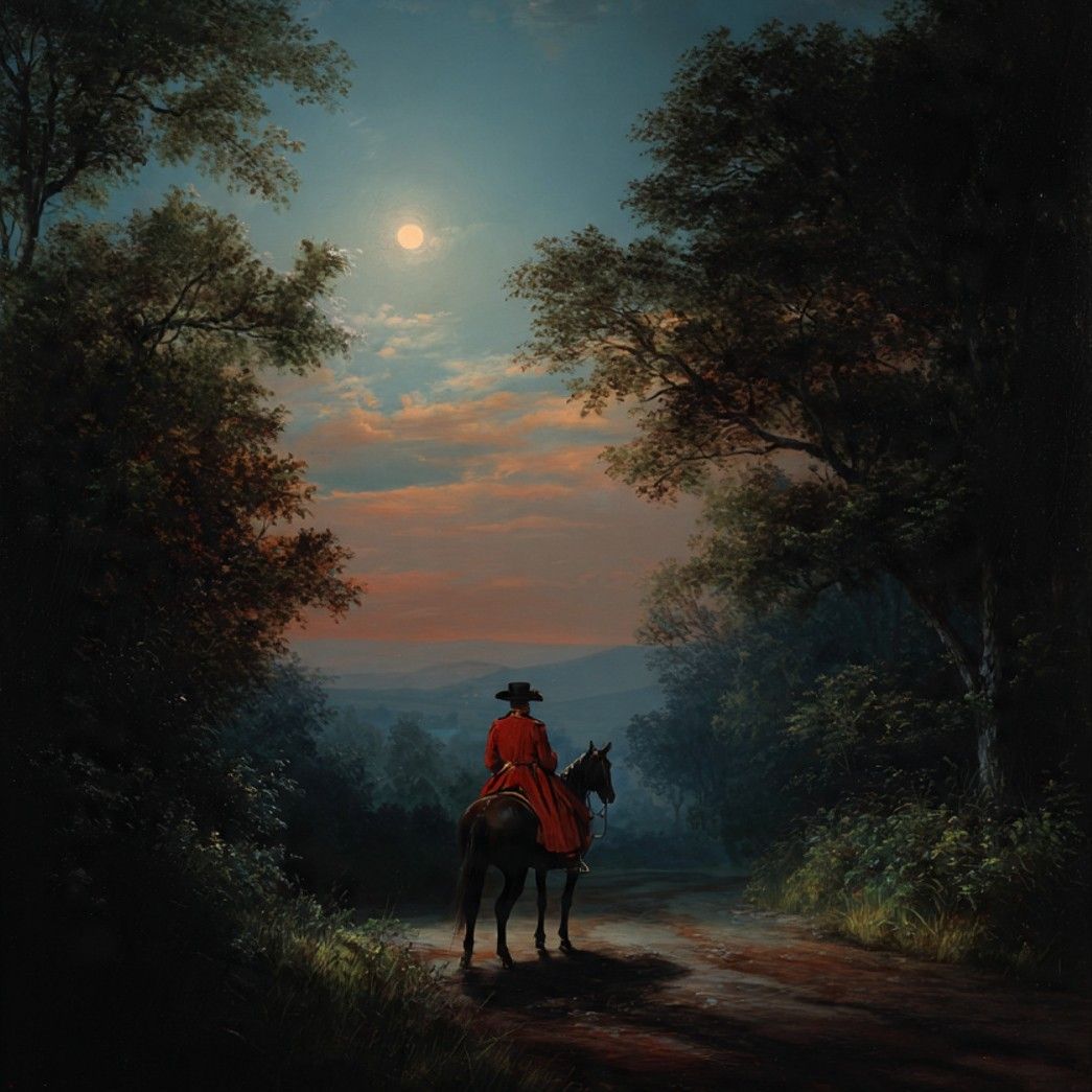 "The Highwayman comes riding ..."