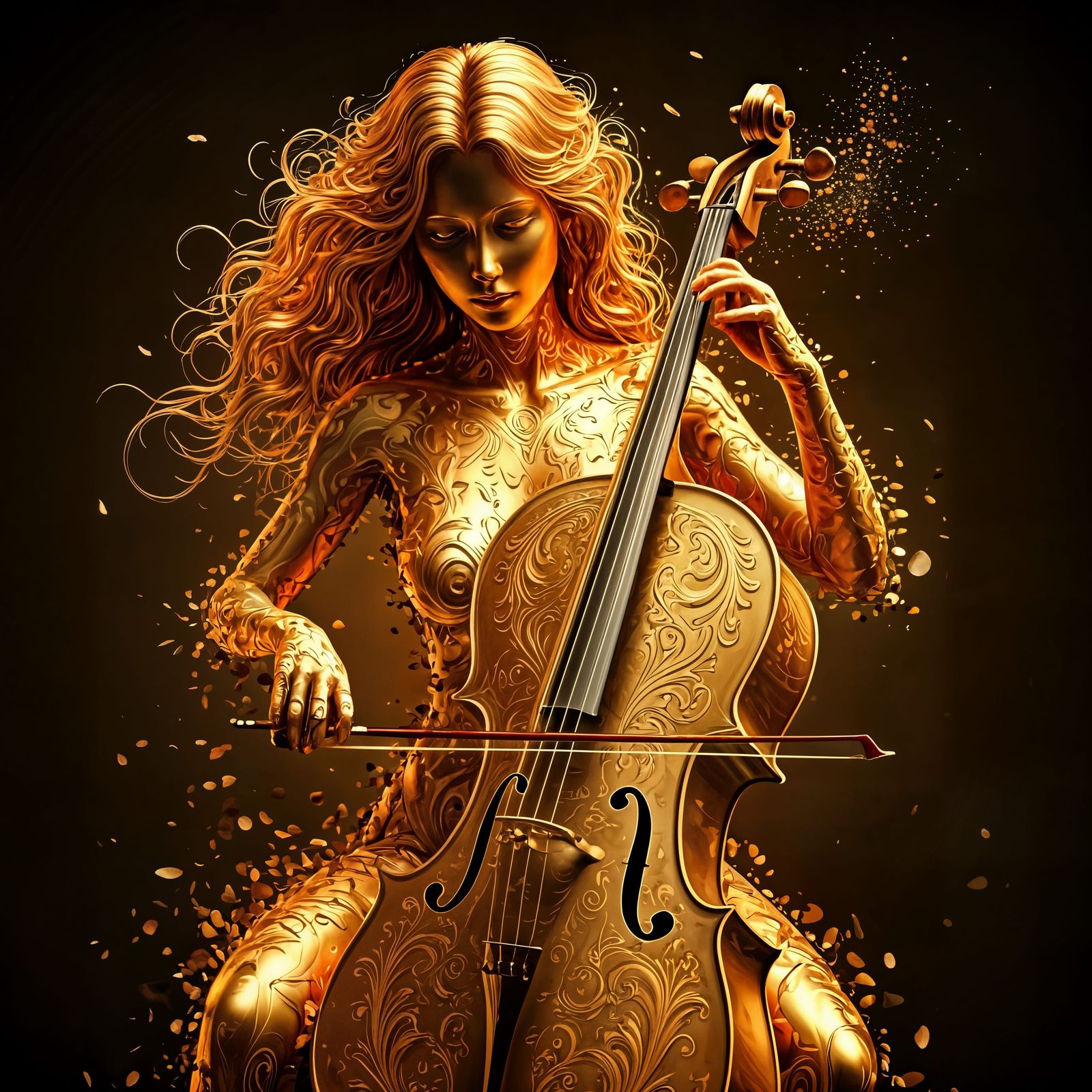 Golden Sonata  by @Floe Joe 