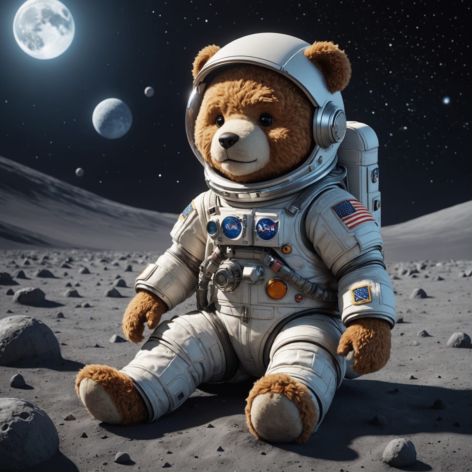 Even astronauts need to cuddle.  by @K