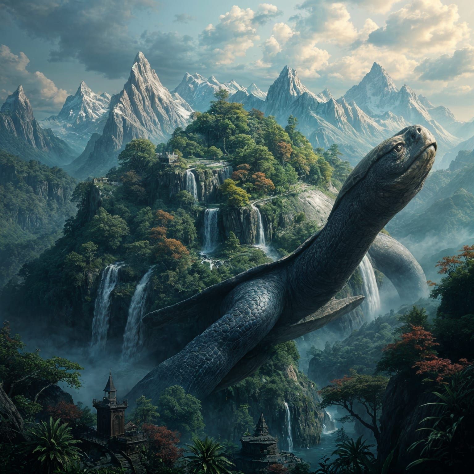 An Ancient Turtle   by @Orsolya Kiss