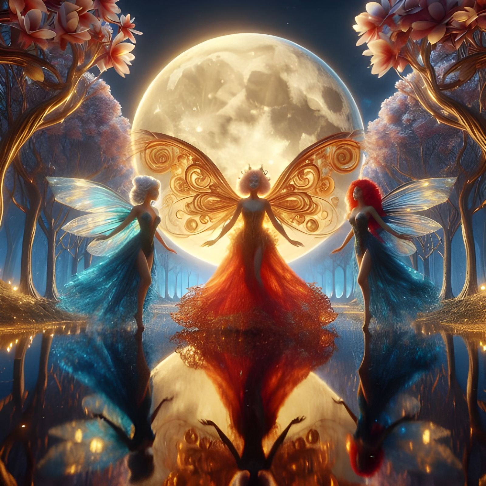 the moon