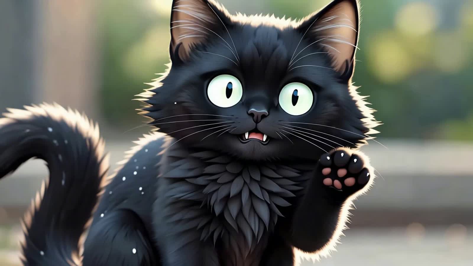 I’m just kitten around