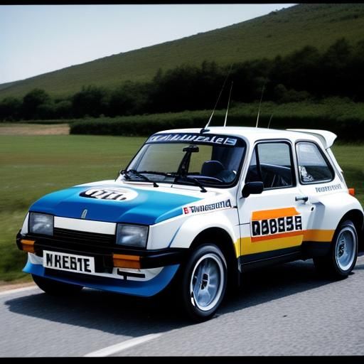 1981 Renault 5 turbo maxi works rally tour de corse