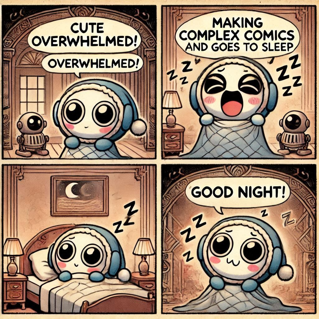 Overwhelmed, good night!
