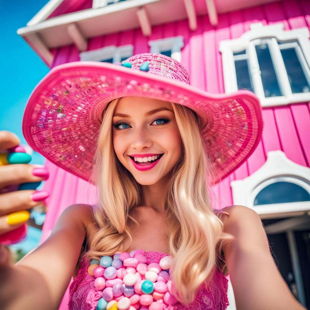 Barbie S Candy Wonderland Ai Generated Artwork Nightcafe Creator