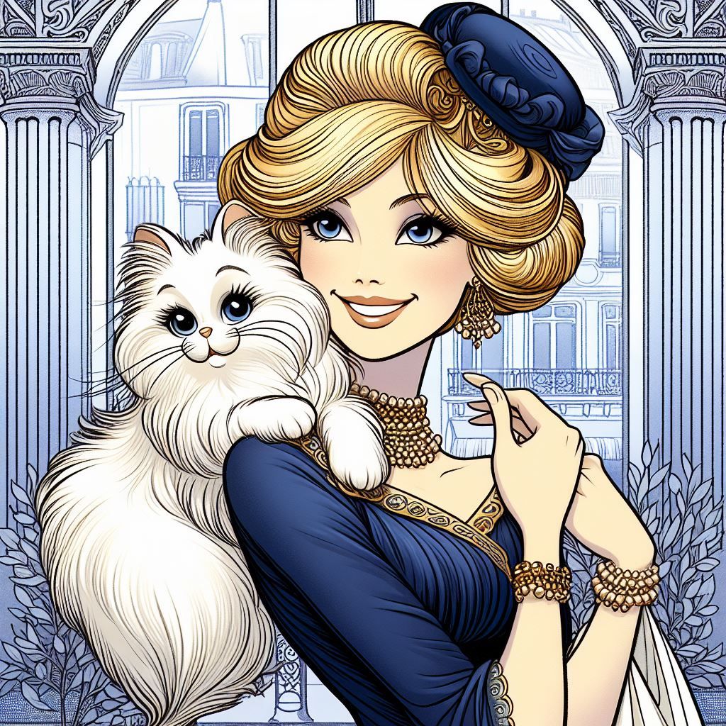 Art Nouveau Belle et Marie💙