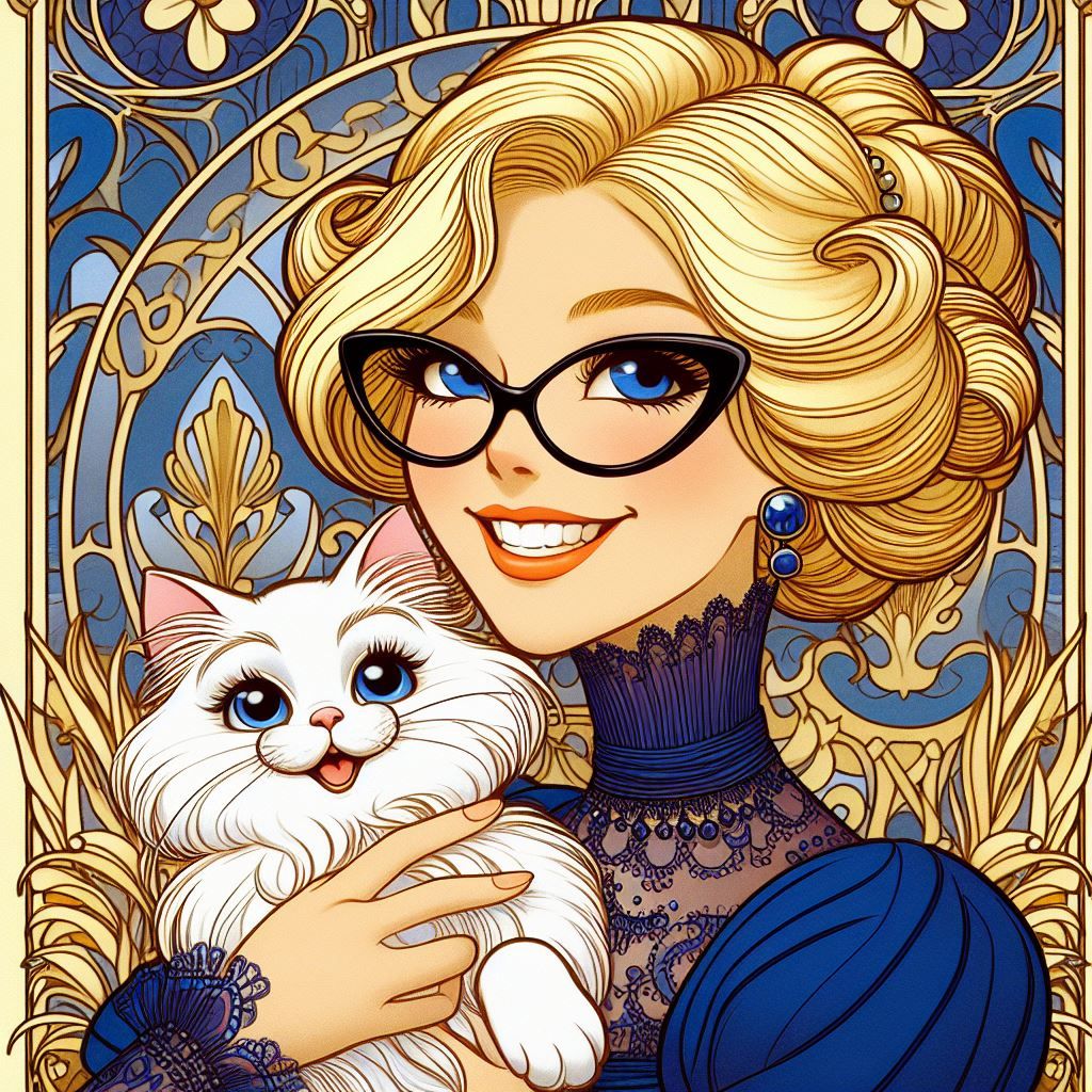 Art Nouveau Belle et Marie