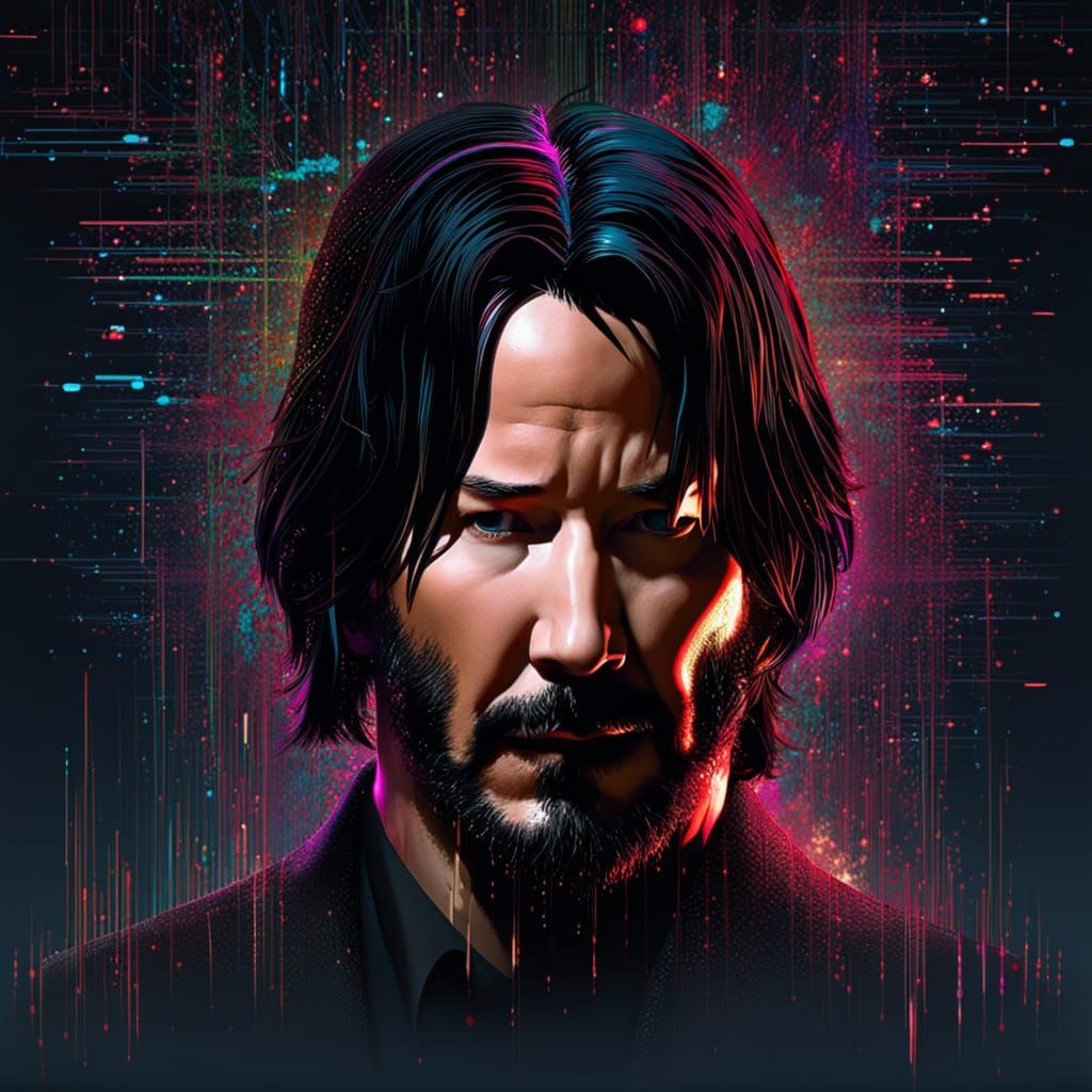 Keanu Reeves ( Open Prompt ) - AI Generated Artwork - NightCafe Creator