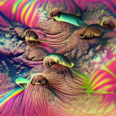 Psychedelic Tropical Walrus Armada