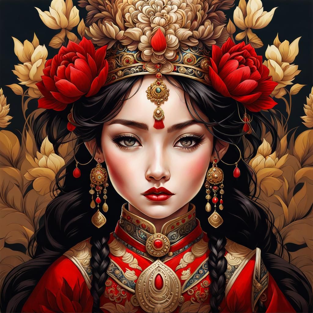 Asian princess