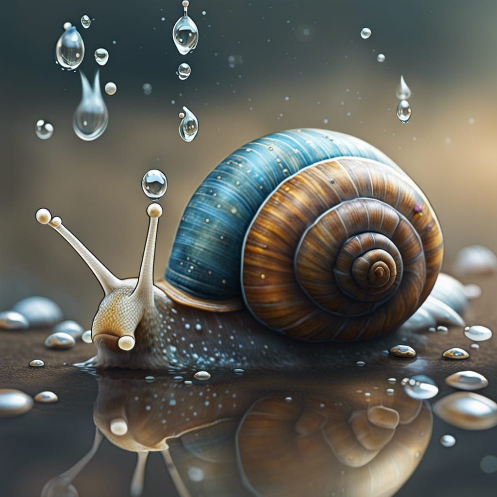 snail with water abilities