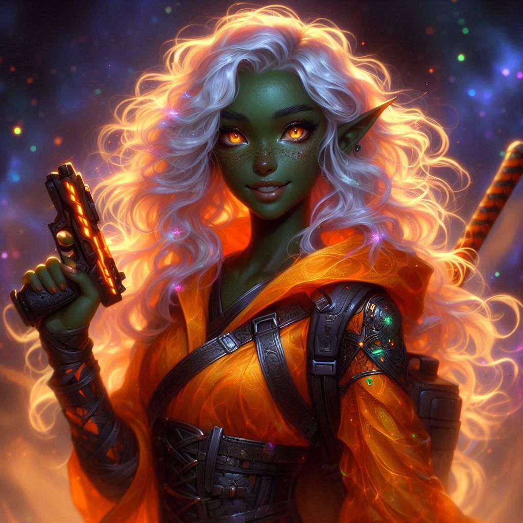 MISS WISTERIA DROW ELF SPACE RAIDER 12