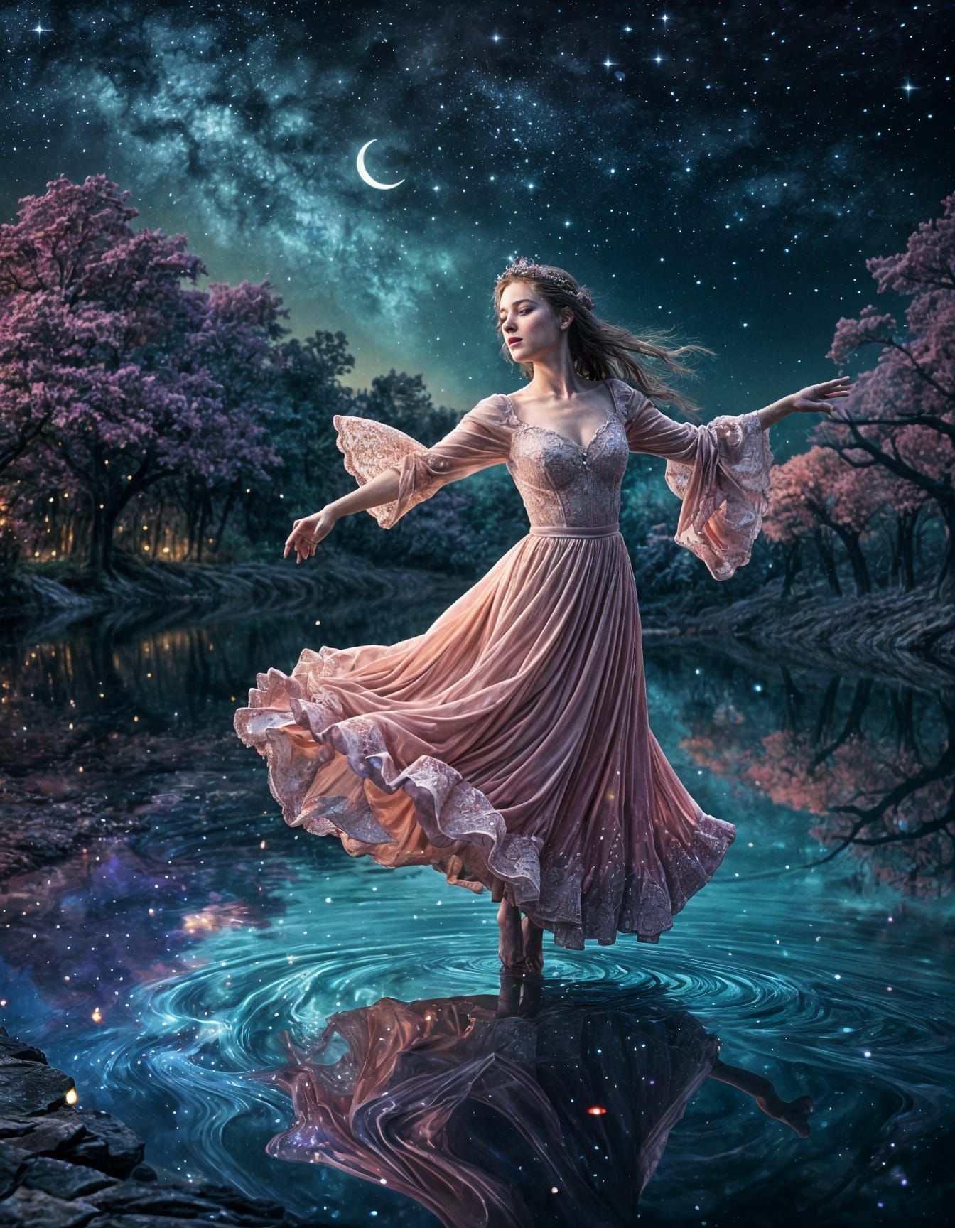 Midnight dancer!   by @Hit moments