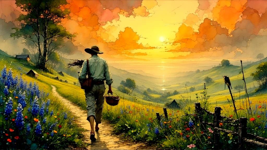 "In the eyes, the horizon of peace gleams, along the path where life treads in fulfillment…" --------------- ...  by @TienTeERminu