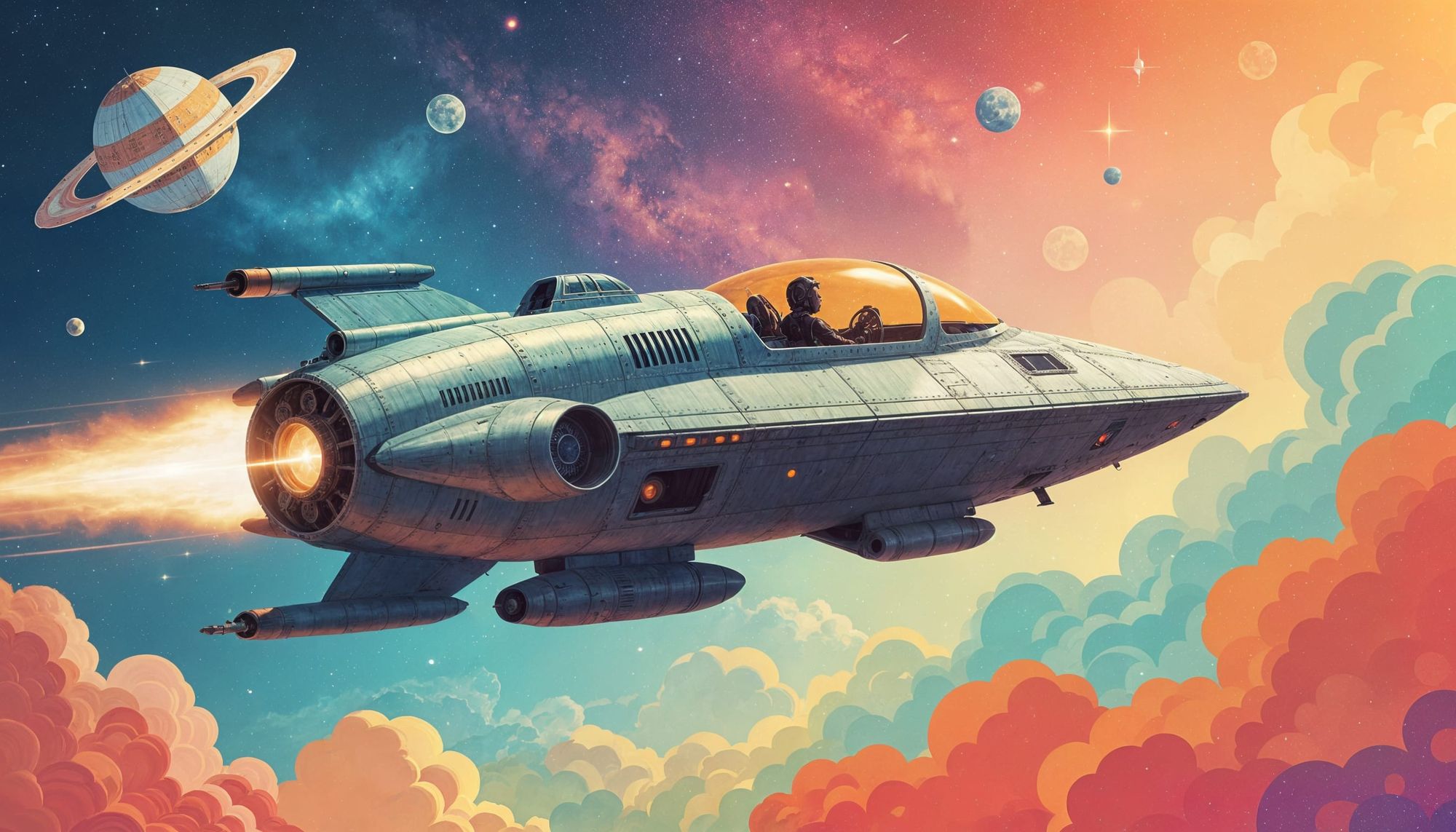 The Space Explorer - Start Image 1